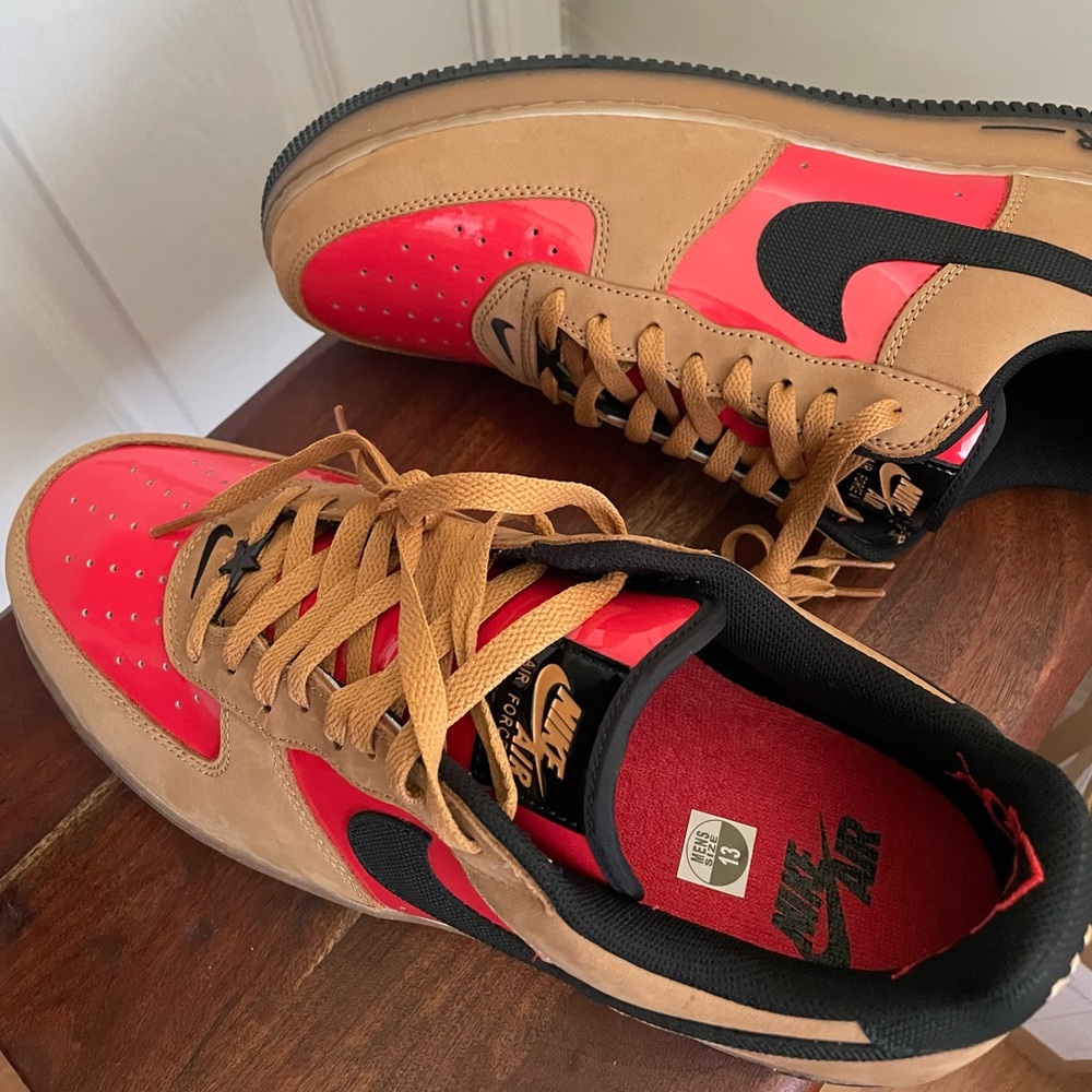 Nike Air Force 1 Low World Tour Shanghai Size 13 Not Box - Picture 7 of 11